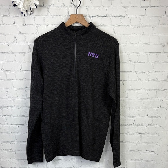 LULULEMON NYU Metal Vent Tech 1/2 Zip Pullover Top size medium - Picture 1 of 5